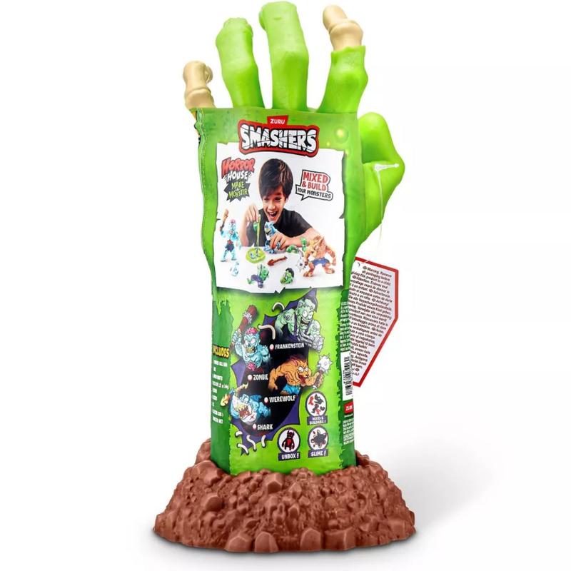 Smashers Horror House Mão Zumbi Make A Monster - Fun - Pelúcia